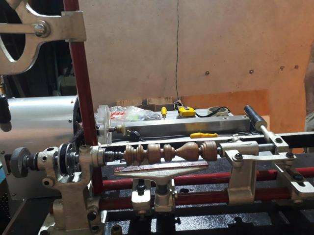 Microtorno para madeira acebe