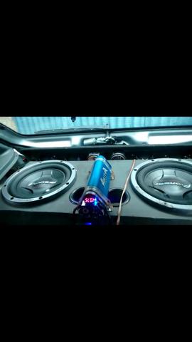 Som automotivo,troco por potra