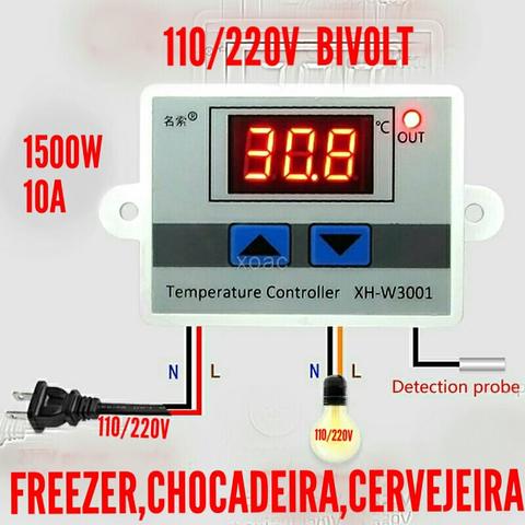 TERMOSTATO DIGITAL para chocadeira freezer cervejeira