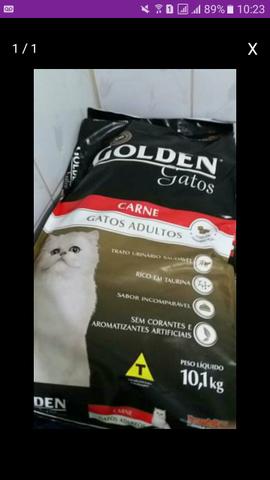 Ração golden gatos adulto 10.1kg saco lacrados