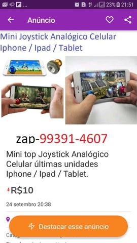 Joystick mini apenas 