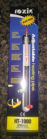 Vendo termostato e vidro de aquário