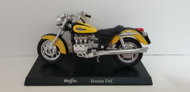 Coleção de miniaturas de motos (7 unidades)