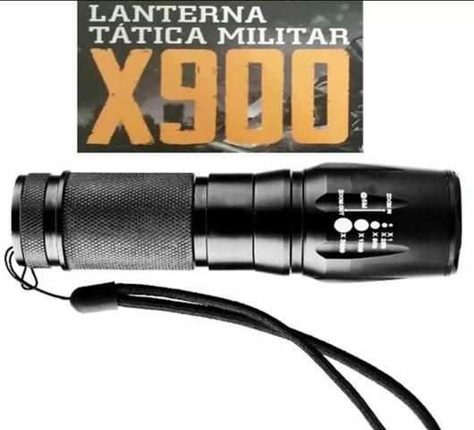 Lanterna tática de led, x900, confira !