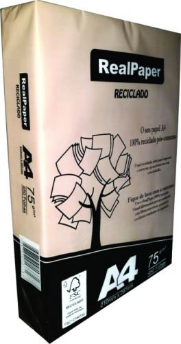 Papel A4 Realpaper Reciclado
