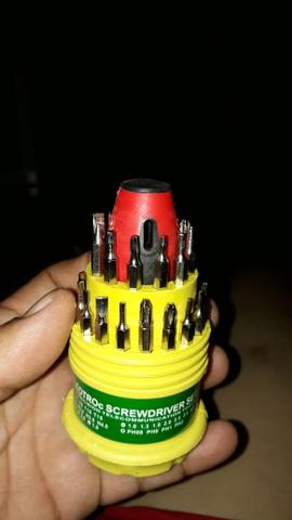 Kit chave 30 pontas e 1 cabo