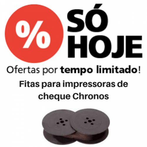 Fita Para Impressora De Cheque Chronos Multi 