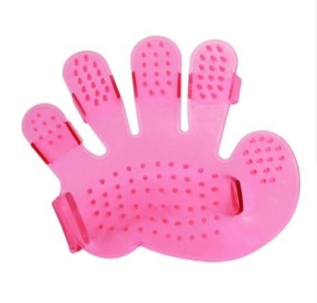 Luva de Silicone para limpeza Pet