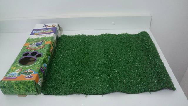 Grama sintética para cachorros