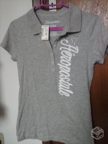 blusa polo aeropostale feminina