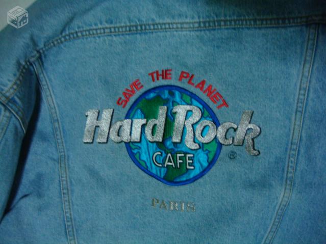 jaqueta jeans hard rock feminina