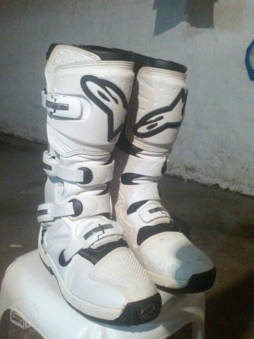 bota alpinestars tech 3 branca