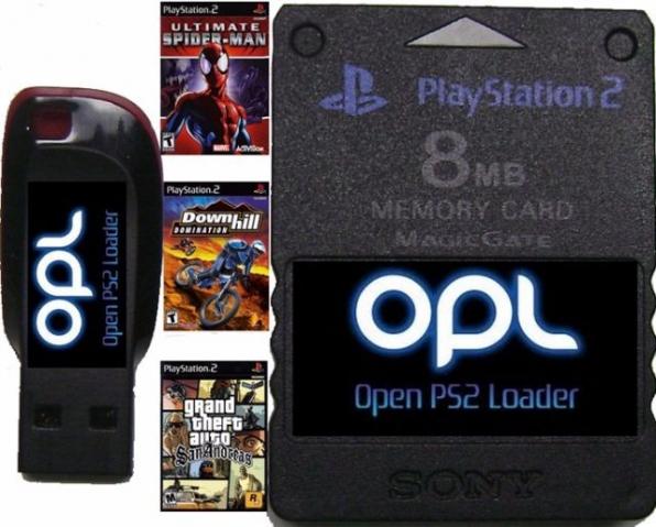 Не запускается opl на ps2 черный экран