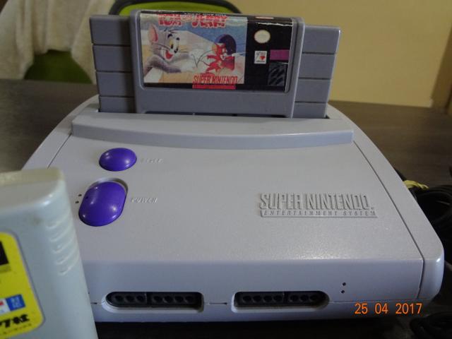 Super Nintendo Baby Cabo Av 02 Jogos Fonte Original E Ofertas Vazlon Brasil