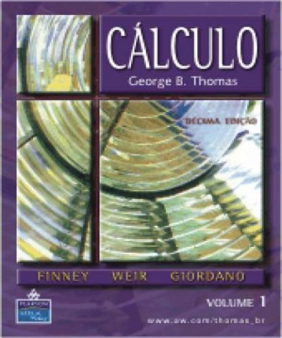 Livro Calculo Volume 1 Autor George Thomas 🥇 【 OFERTAS 】 | Vazlon Brasil