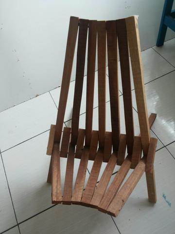 Cadeira dobravel madeira