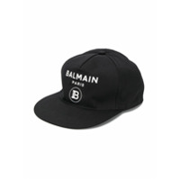 Balmain Kids Boné com logo - Preto