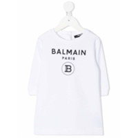 Balmain Kids logo-print sweatshirt - Branco