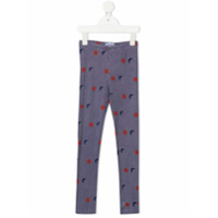 Bobo Choses moon-print leggings - Roxo