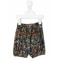 Bonpoint Calça com estampa floral - Preto