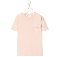 Bonpoint Camiseta com logo bordado - Rosa