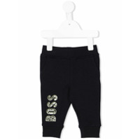 Boss Kids Calça esportiva com logo - Azul