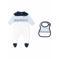 Boss Kids Conjunto 2 peças com logo - Azul