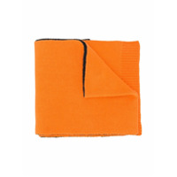 Boss Kids Echarpe com logo bordado - Laranja