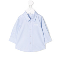 Boss Kids embroidered logo shirt - Azul