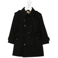 Burberry Kids belted trench coat - Preto