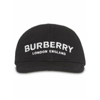 Burberry Kids Boné com logo - Neutro