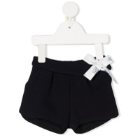 Chloé Kids Short com detalhe de laço - Azul