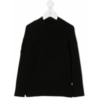 Chloé Kids Suéter canelado - Preto