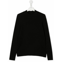 Chloé Kids Suéter canelado - Preto