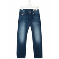 Diesel Kids Calça jeans slim - Azul