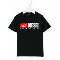Diesel Kids Camiseta com logo - Preto