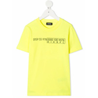 Diesel Kids Camiseta com slogan - Amarelo