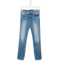 Diesel Kids TEEN slim-fit jeans - Azul