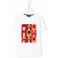 Dkny Kids Camiseta com estampa - Branco