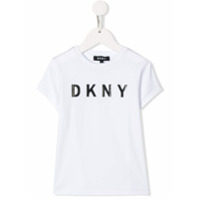 Dkny Kids Camiseta com logo - Branco