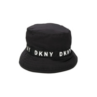 Dkny Kids Chapéu com logo - Preto