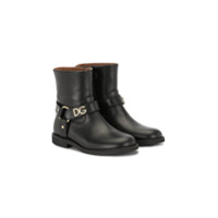 Dolce & Gabbana Kids Bota DG - Preto