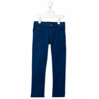 Dolce & Gabbana Kids Calça jeans reta - Azul