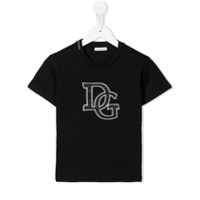 Dolce & Gabbana Kids Camiseta DG - Preto