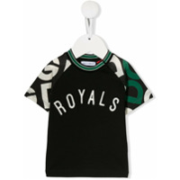 Dolce & Gabbana Kids Camiseta Royals - Preto