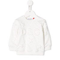 Dolce & Gabbana Kids Moletom com logo - Branco