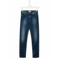 Dondup Kids Calça jeans reta - Azul