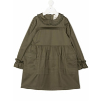 Douuod Kids Vestido midi evasê - Verde