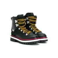 Dsquared2 Kids Bota com cadarço - Preto