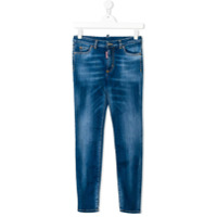 Dsquared2 Kids Calça jeans skinny - Azul